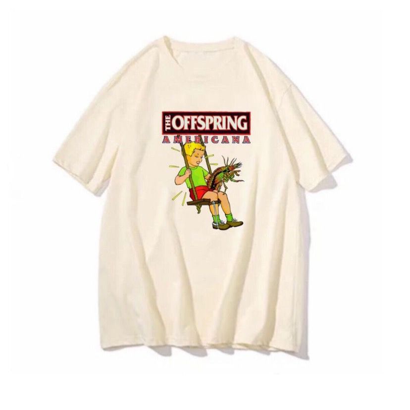 Camiseta The Offspring banda punk rock blusa feminina masculina americana camisa