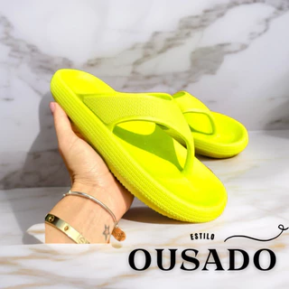 Chinelo Nuvem Feminino Flip Flop - Envio imediato, Confortável, e Barato!