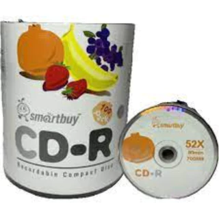 50 Mídia Virgem Cd-r Smartbuy + 50 Envelopes Promoção