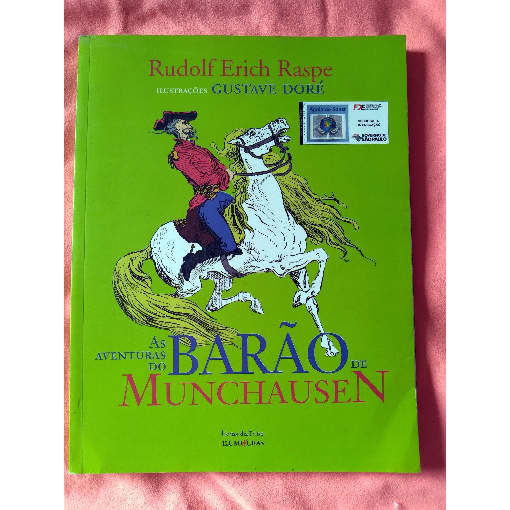 RUDOLF ERICH RASPE - AS AVENTURAS DO BARÃO DE MUNCHAUSEN | Shopee Brasil