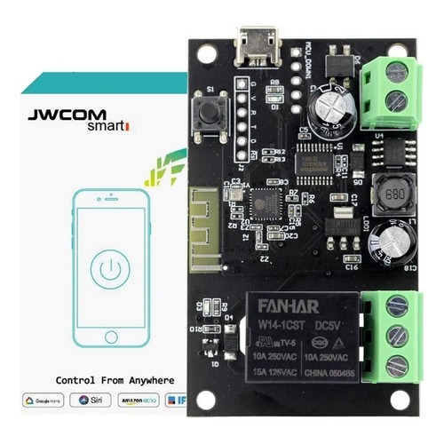 Interruptor Inteligente Pulso Wi-fi Para Automações Portão Garagem