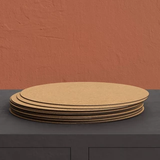 Kit 12 Sousplat Grande Decoração Mesa Posta Cozinha Jantar Mdf