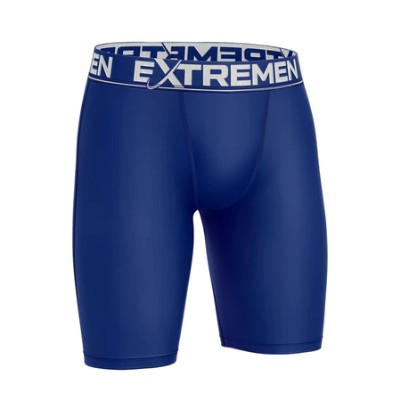 Kit 5 Cueca Box Ciclista Boxer Perna Longa Lisa Mi ...