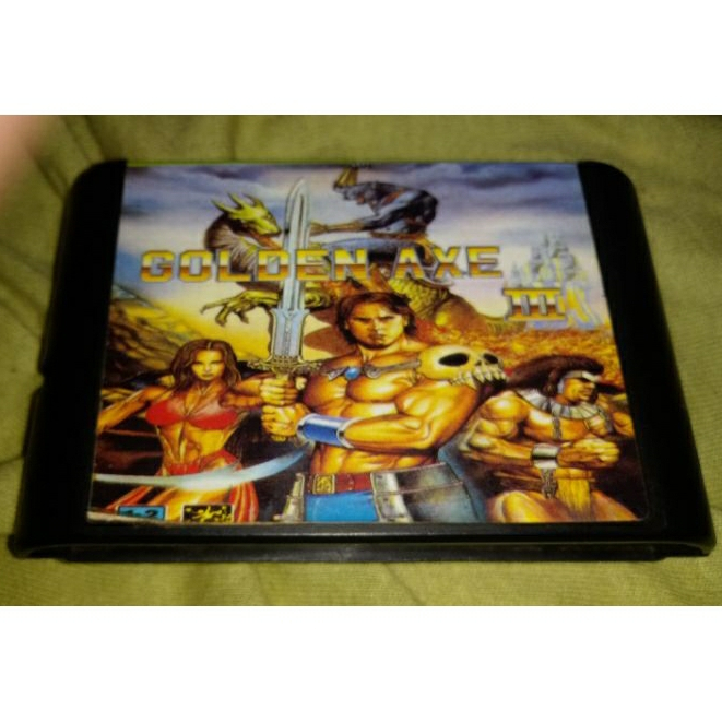 Golden axe 3 jogo sega mega drive, este produto funciona