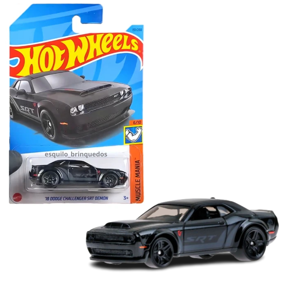Hot Wheels Dodge Charger / DODGE CHALLENGER SRT DEMON / DODGE