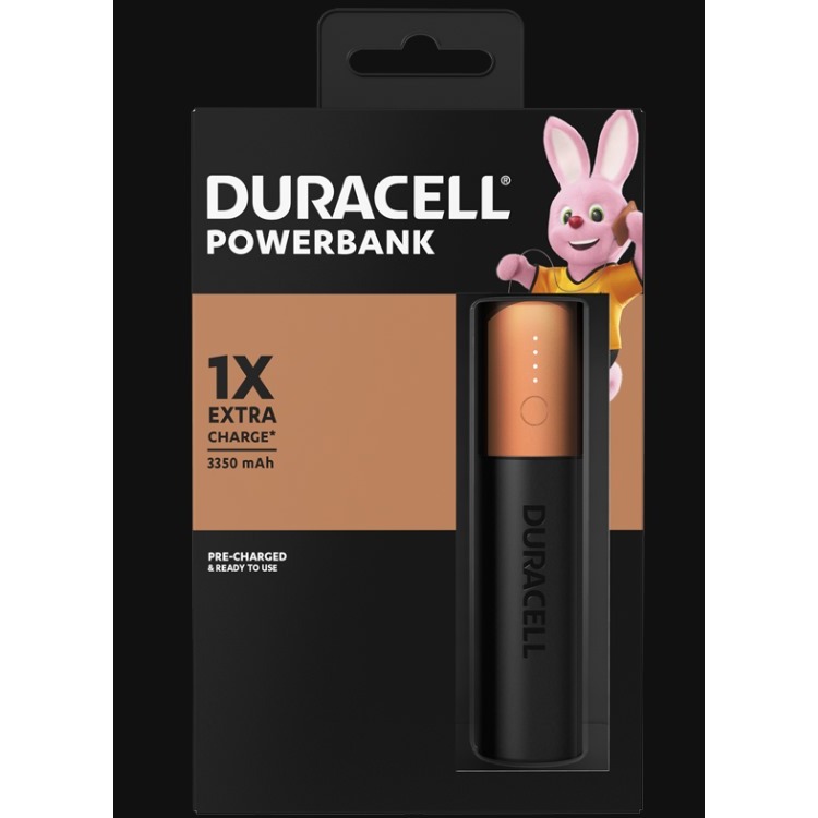 Carregador portátil Power Bank Duracell ORIGINAL