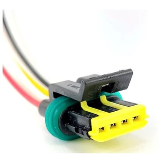 Chicote Plug Conector Atuador Marcha Lenta Vw Gol Santana Saveiro