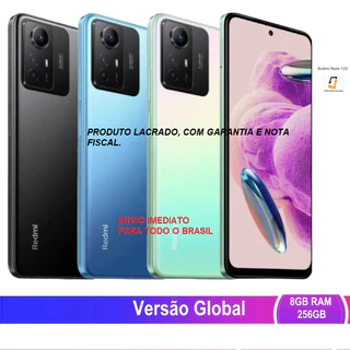 Xiaomi Redmi Note 12S Dual Sim 256GB cores 8GB RAM - Versão Global Lacrado +NF Lançamento! Envio Rápido
