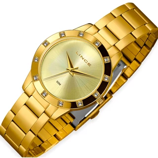 RELÓGIO LINCE FEMININO DOURADO LRG4735L CXKX