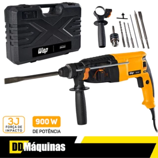 Martelete Combinado 900W EMPR900K 110V Uso Profissional - WAP em Oferta na Shopee
