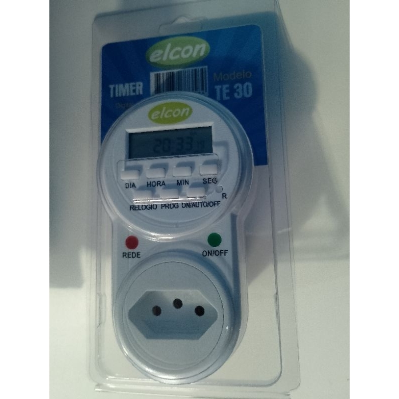 Timer digital Elcon | Shopee Brasil