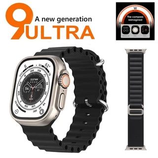 Relógio Ultra 9 2024 Novo Inteligente watch 9 Ultra 2 max Série 9 Bússola 2.2 Tela 49mm Homens De