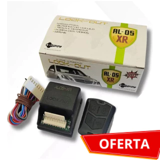 Alarme Veicular Automotivo 1 controles barato auto trava Look out AL 05XR em Oferta na Shopee