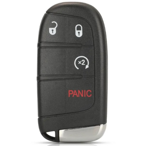 Carcaça Chave Presença Jeep Renegate 3 Botôes + Panic.