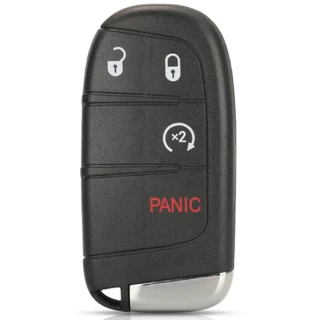 Carcaça Chave Presença Jeep Renegate 3 Botôes + Panic.