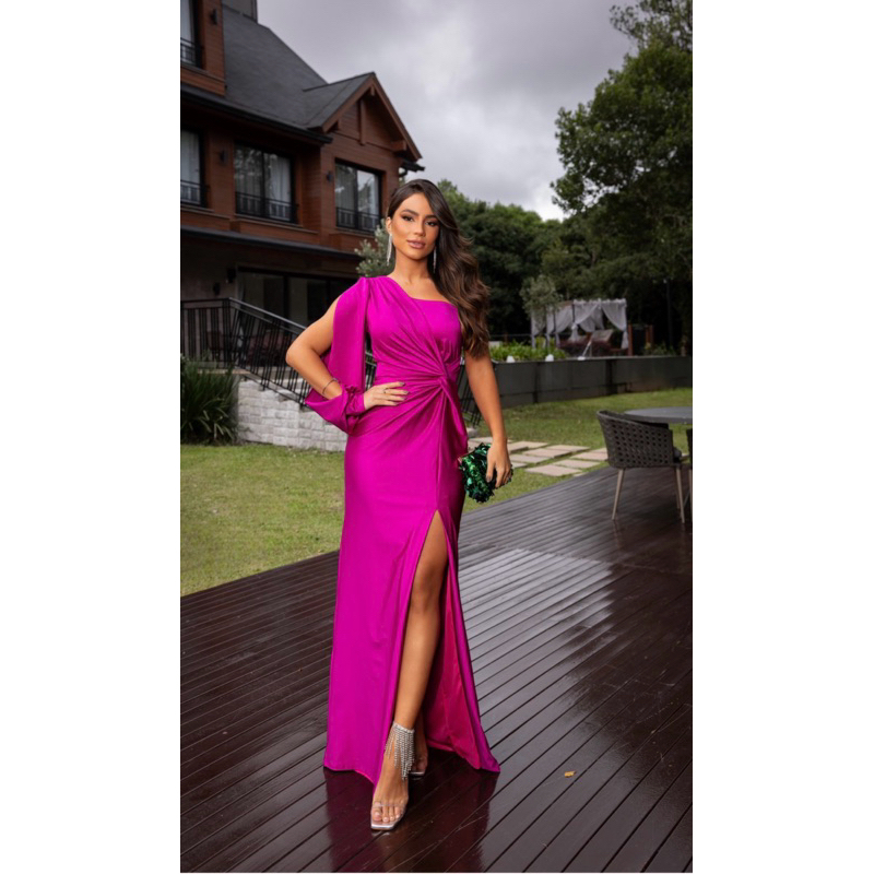 Vestido Madrinha Plissado na Black Friday 2025 | BuscaProdutos