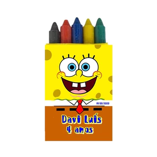 Adesivo para MINI giz de cera personalizado