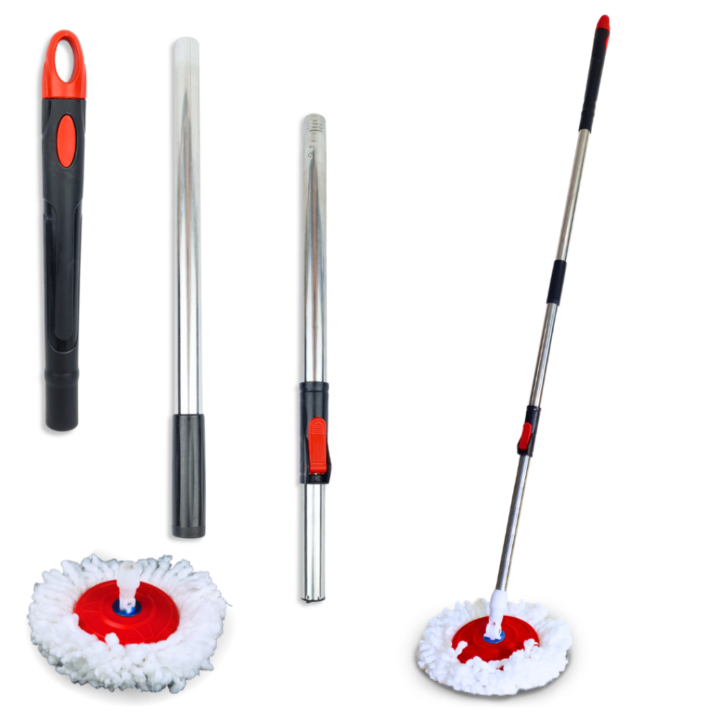 Cabo Mop Giratório Completo Com 140 Cm - Mazzal