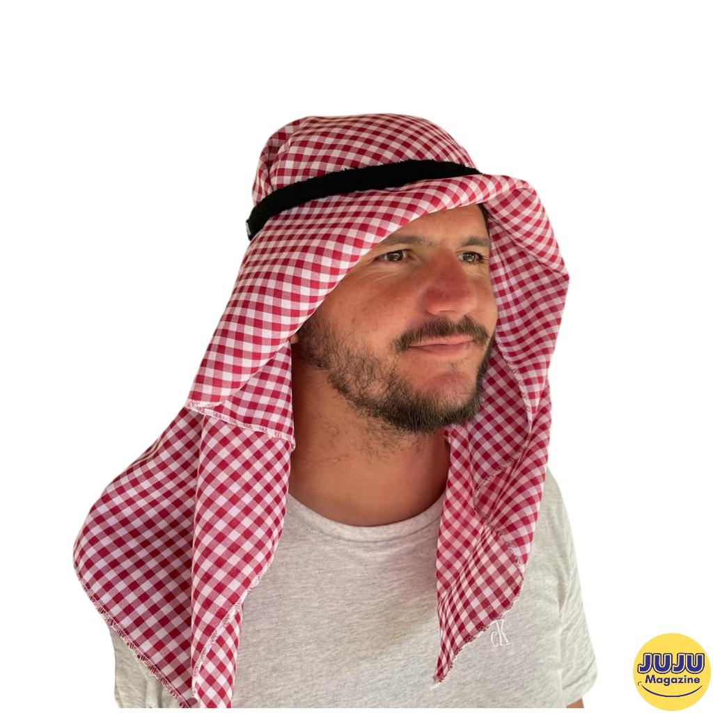 Acessorio fantasia sheik hijab adulto