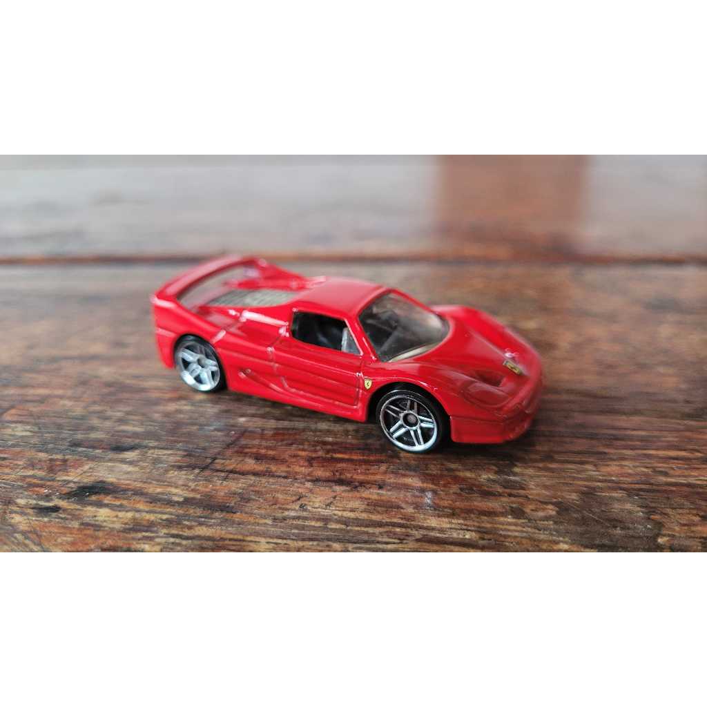 Hot Wheels - Ferrari F50 Challenge Vermelho - All Stars 2007 (Fora