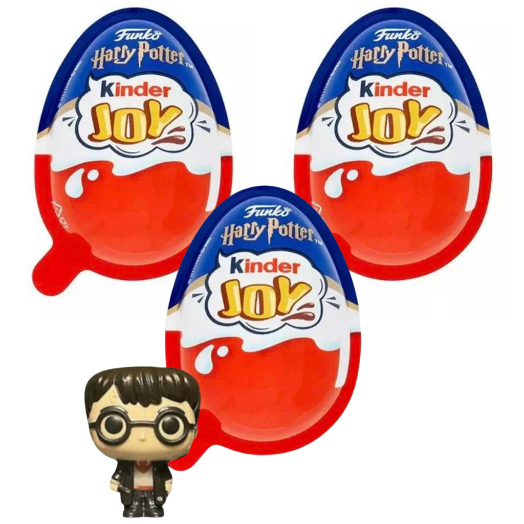 3 Kinder Joy Harry Potter Funko Pop 20gr