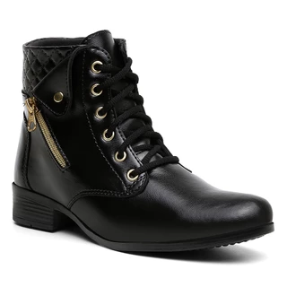 Bota Feminina Cano Curto Macia Confortável Moda Inverno