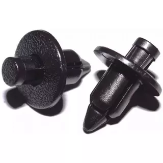 PRESILHA GRAMPO CLIP LATERAL PINO 7 MM BIZ 100 125 PCX 10 PCS
