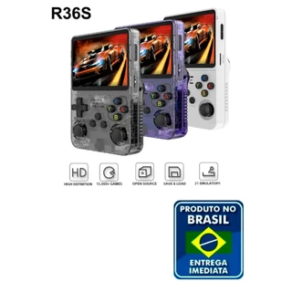 Video Game Portátil R36s - 64gb - Melhores Games - Novo - A pronta entrega no Brasil