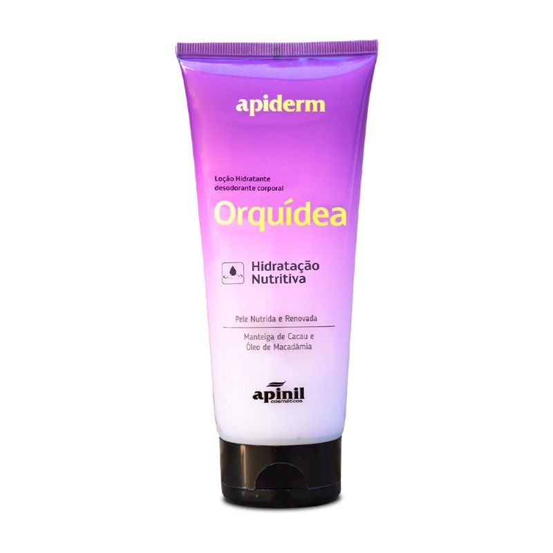 Hidratante Facial e Corporal Apiderm ORQUÍDEA Hidratação Nutritiva 190g ...