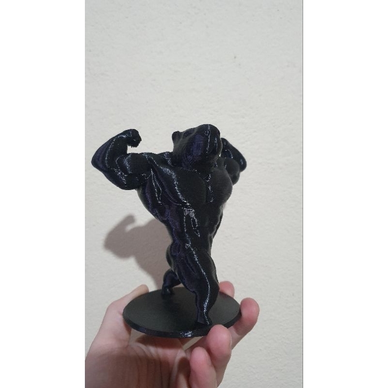 Capivara Bodybuilder Impressão 3D 8cm 12cm 16cm