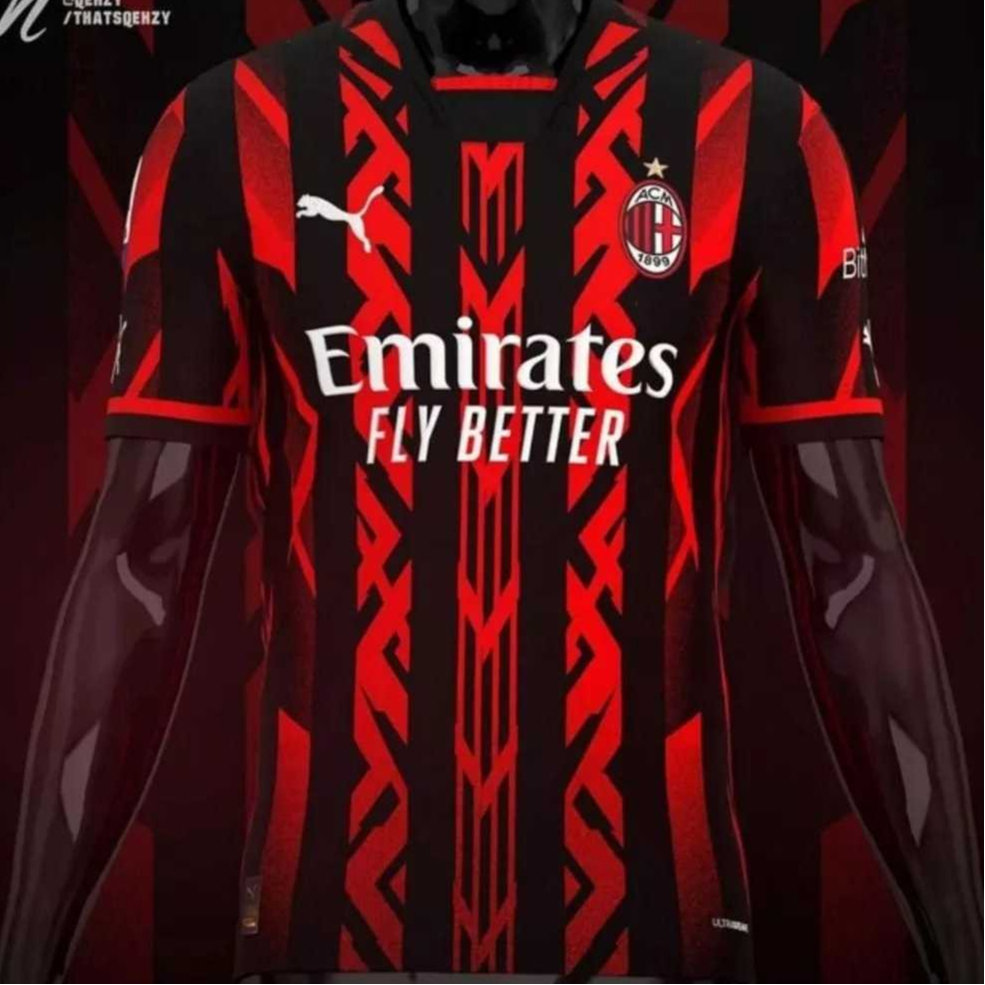Nova Camisa do AC Milan I 24/25 Novo Uniforme I A Partir de R$29,90 ...