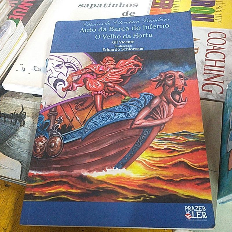 Auto Da Barca Do Inferno - O Velho Da Horta | Shopee Brasil