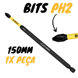 Bits Ph2 Dewalt 1 Peça Longo 150mm - DWAF6PH2IR