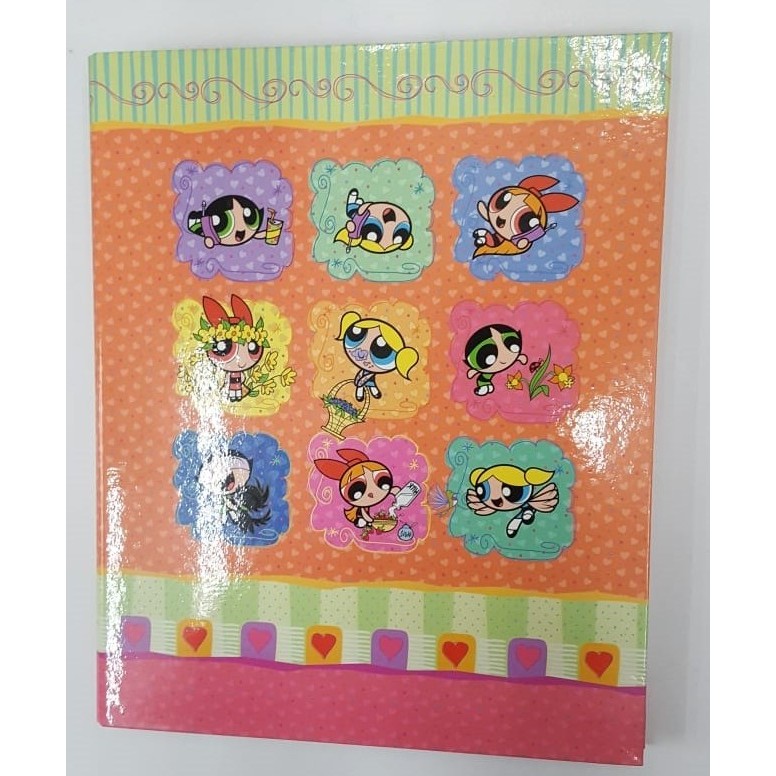 Fichário PPG Cartonado 2004 (Meninas Super Poderosas) Ler a descrição ...