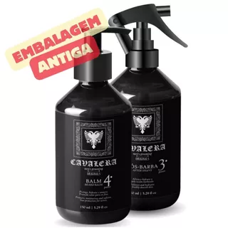 Cavalera Balm Para Barba + Pós Barba KIT Bay Rum