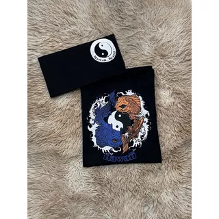 Camiseta Simbolo Yin Yang Carpa Lançamento