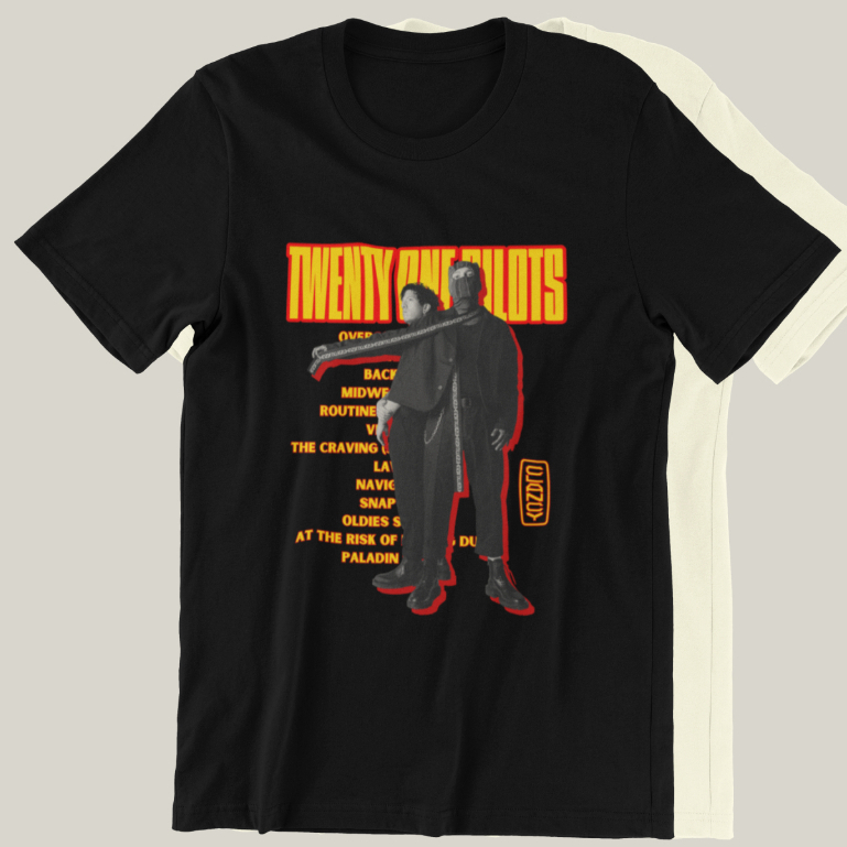 CAMISETA CLANCY TWENTY ONE PILOTS ALGODÃO TWO