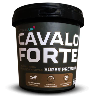 Cavalo Forte Super Premium 1kg - 4x mais Potente p/ Cavalos Atletas de Alta Performance Vaquejada