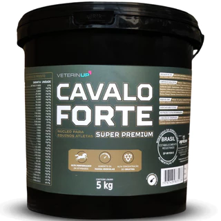 Cavalo Forte Super Premium 5kg - 4x mais Potente p/ Cavalos Atletas de Alta Performance Vaquejada