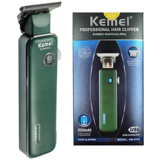 Aparador Profissional Para Barbeiro Kemei 5098 Cor Branco 110v/220v Bivolt Sem Fio Portátil