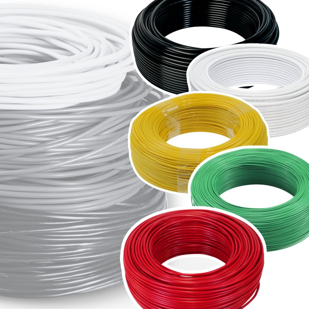 Fio Elétrico 1,50mm 100m Cabo Flexível Rolo Reforçado Energia