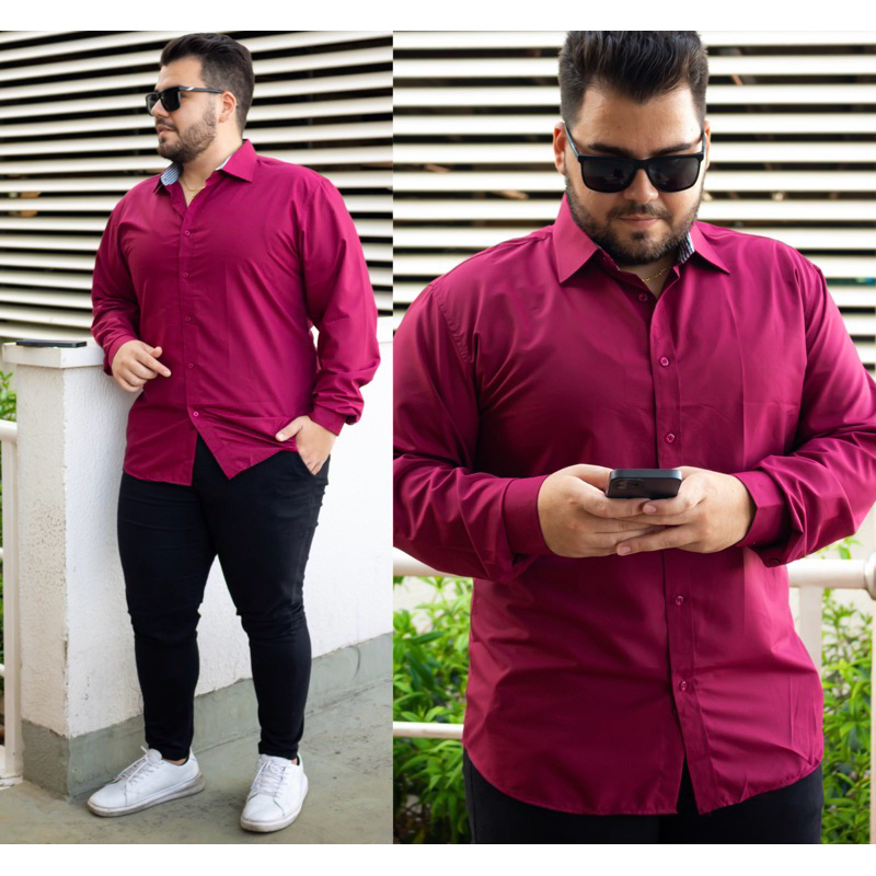 Roupas Masculinas Camisaria Plus Size Masculina Camisa Plus Roupas