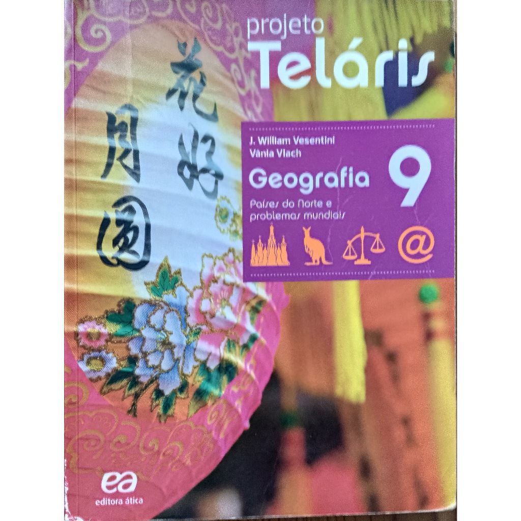 Geografia. 9º Ano - Livro do Aluno. Coleção Projeto Teláris | Shopee Brasil