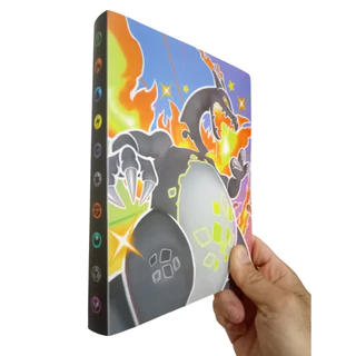 Album Pokemon Charizard VMAX Shiny e Rainbow para 240 cartas