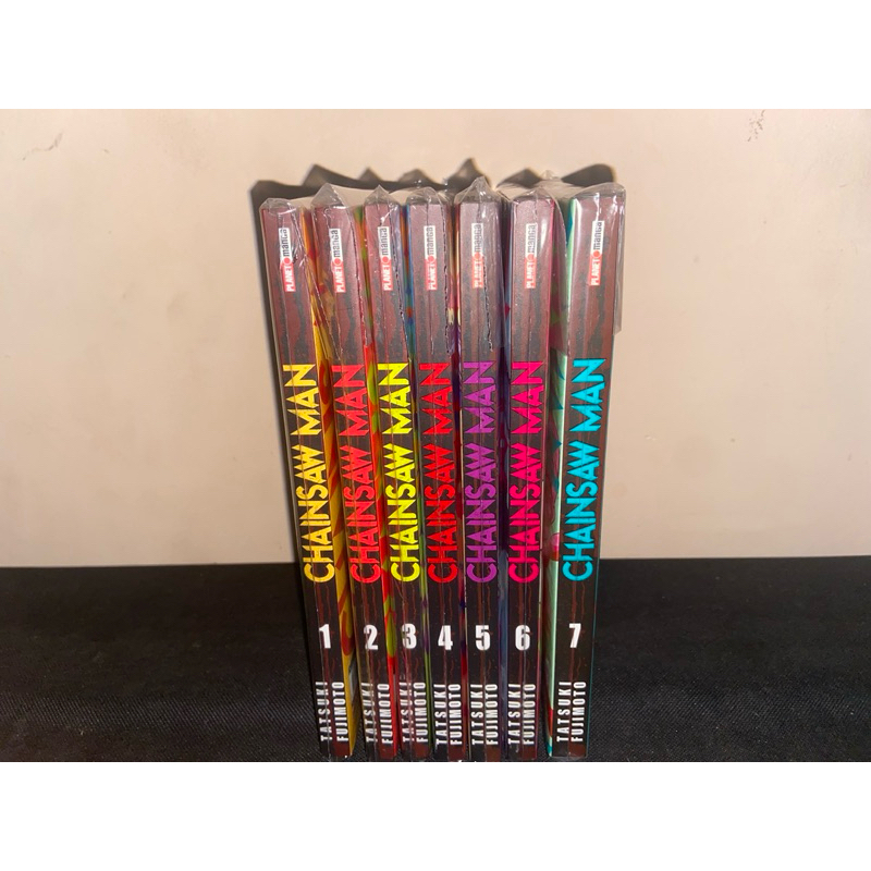 Chainsaw Man Volumes 1 ao 7 Shopee Brasil