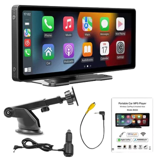 Multimídia carro Universal 10.26 Radio WIFI Video Player Tela Carplay sem fio para Apple ou Android