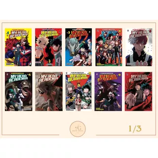 Mangás de My Hero Academia Boku No Hero - Diversos volumes