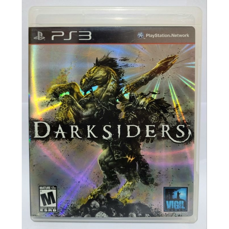 Darksiders, jogo original para ps3 mídia física, com manual capa