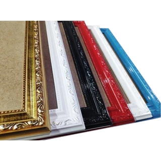 Moldura Quadro A4 21x30 Madeira Trabalhada Com Acetato