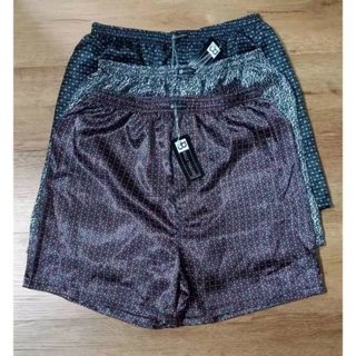 kit 3 Samba Canção ESTAMPAS NEUTRAS (ADULTO) Tecido em Cetim Com estampa ESTAMPA SOCIAL